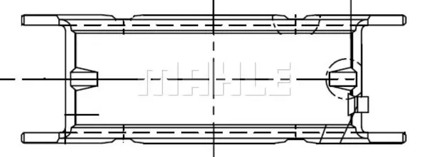 Najlepsza cena Tuleja łożyska wału korbowego MAHLE 001 FL 10328 000
