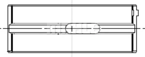 Tuleja łożyska wału korbowego MAHLE 001 HL 21956 025 Ekspresowa dostawa