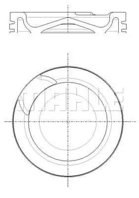 Premium Tłok MAHLE 001 PI 00191 000