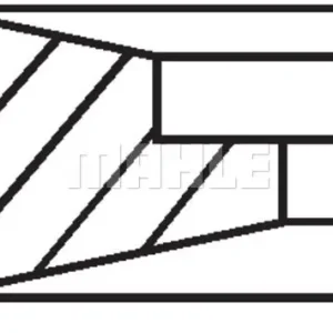 Najlepsza cena Zestaw pierścieni tłokowych MAHLE 001 RS 00109 0N0