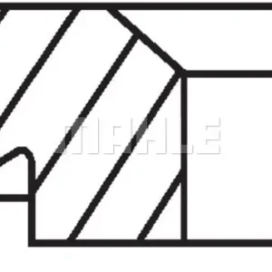 Zestaw pierścieni tłokowych MAHLE 002 64 N0 Zwrot pieniędzy