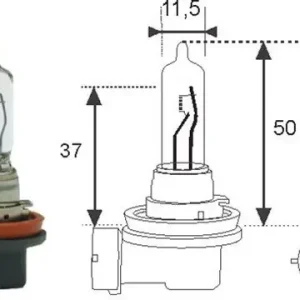 Ekspresowa dostawa Żarówka, reflektor dalekosiężny MAGNETI MARELLI 002548100000