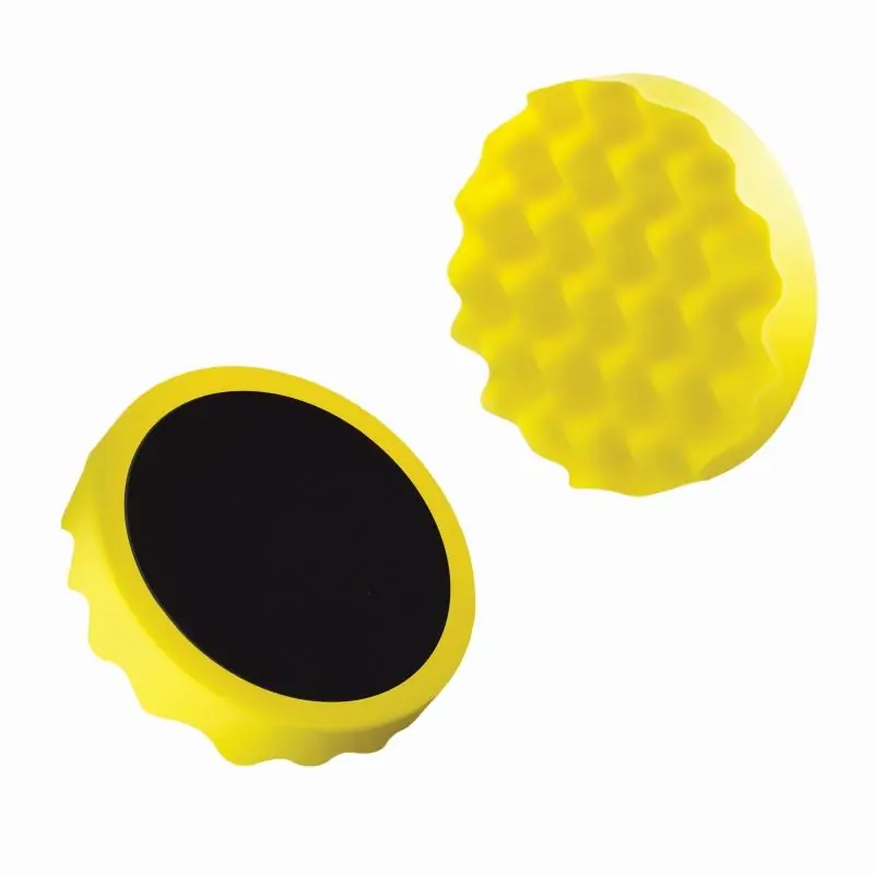 Oferta limitowana GĄBKA DO POLEROWANIA PROFILOWANA ŚR. 150MM / ŻÓŁTA / ŚREDNIO TWARDA / NA RZEP / BOLL