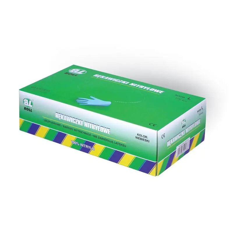 BOLL-REKAWICZKI NITRYLOWE ROZM.M 100SZT Rabat