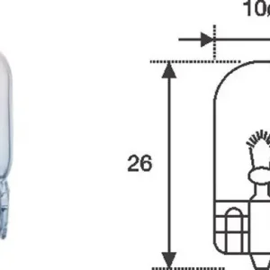 Żarówka, lampa kierunkowskazu MAGNETI MARELLI 003821100000 Szybka dostawa