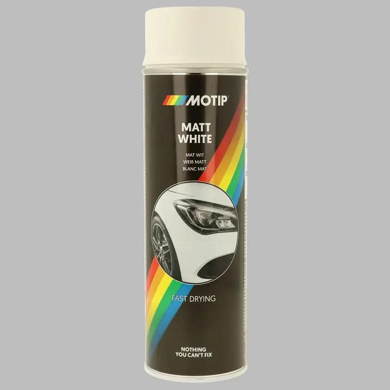 MOTIP RALLY PAINT LAKIER BIALY MAT 500ML Oferta
