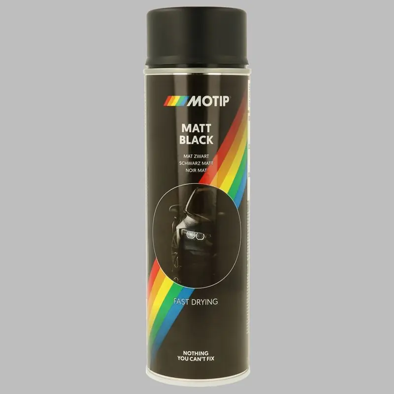 Promocja MOTIP RALLY PAINT LAK.CZARNY MAT 500ML