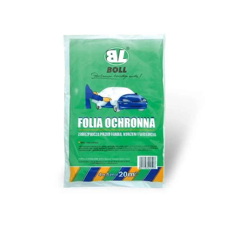 Niska cena BOLL-FOLIA OCHRONNA HDPE 4MX5M GR.0,007M