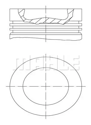 Tłok MAHLE 005 27 00 Zamów teraz
