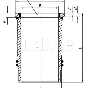 Tuleja cylindrowa MAHLE 005 WN 09 01 Tani