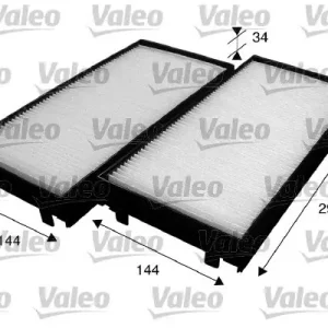 Filtr, wentylacja przestrzeni pasażerskiej VALEO 715583 Tani