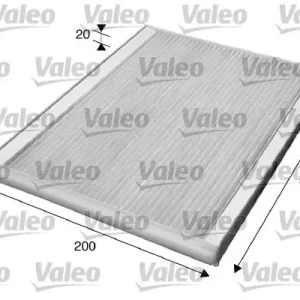 Promocja Filtr, wentylacja przestrzeni pasażerskiej VALEO 715609