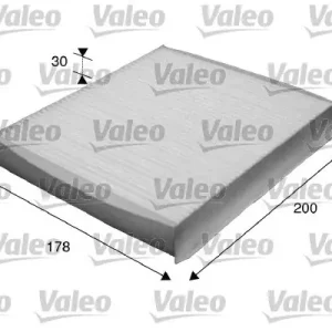 Ekspresowa dostawa Filtr, wentylacja przestrzeni pasażerskiej VALEO 715616