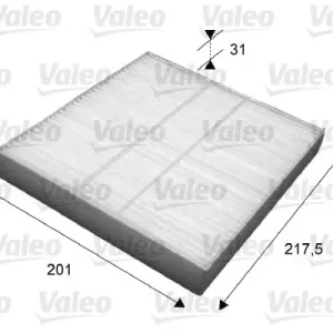 Oferta Filtr, wentylacja przestrzeni pasażerskiej VALEO 715631