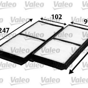 Filtr, wentylacja przestrzeni pasażerskiej VALEO 715642 Oferta limitowana