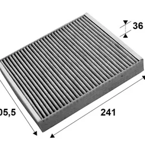 Kup teraz Filtr, wentylacja przestrzeni pasażerskiej VALEO 715659