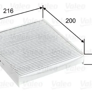 Zwrot pieniędzy Filtr, wentylacja przestrzeni pasażerskiej VALEO 715746
