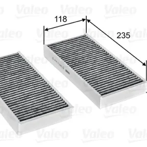 Zwrot pieniędzy Filtr, wentylacja przestrzeni pasażerskiej VALEO 715811
