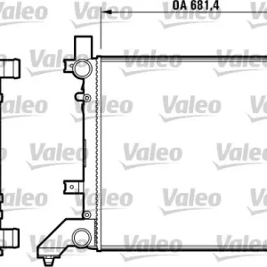 Oferta Chłodnica, układ chłodzenia silnika VALEO 731605