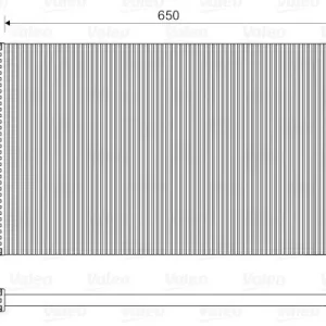 Szybka dostawa Chłodnica, układ chłodzenia silnika VALEO 734981