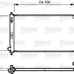 Ostatnia szansa Chłodnica, układ chłodzenia silnika VALEO 735200