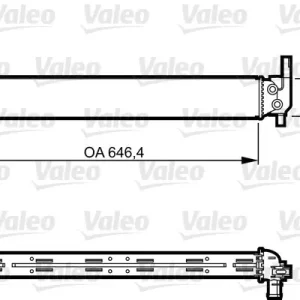 Chłodnica, układ chłodzenia silnika VALEO 735310 Darmowa dostawa