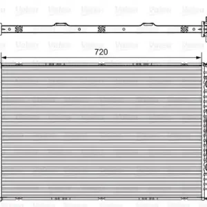 Chłodnica, układ chłodzenia silnika VALEO 735472 Bezpieczna płatność