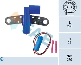 Generator impulsów, wał korbowy FAE 79322 Szybka dostawa