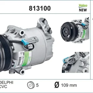 Sprężarka, klimatyzacja VALEO 813100 Rabat