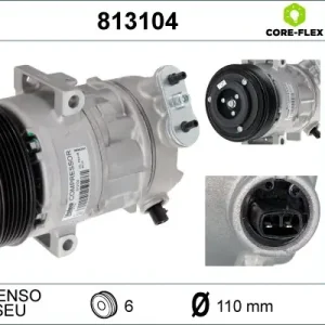 Sprężarka, klimatyzacja VALEO 813104 Tani