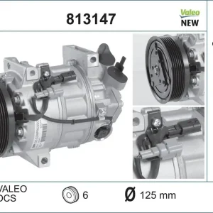 Sprężarka, klimatyzacja VALEO 813147 Niska cena