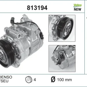 Sprężarka, klimatyzacja VALEO 813194 Autentyczny