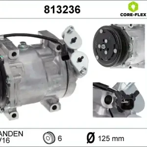 Sprężarka, klimatyzacja VALEO 813236 Bezpieczna płatność