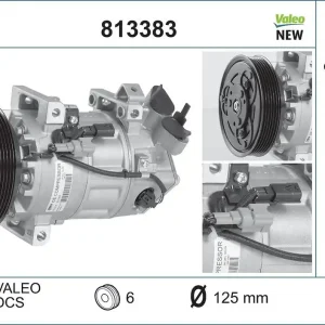 Sprężarka, klimatyzacja VALEO 813383 Wyprzedaż