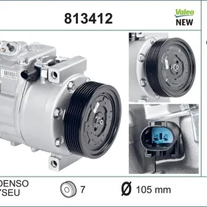Szybka dostawa Sprężarka, klimatyzacja VALEO 813412
