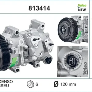 Sprężarka, klimatyzacja VALEO 813414 Szybka dostawa