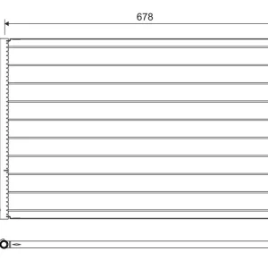 Rabat Skraplacz, klimatyzacja VALEO 814007