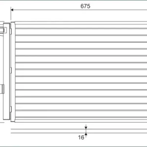 Skraplacz, klimatyzacja VALEO 814054 Wyprzedaż