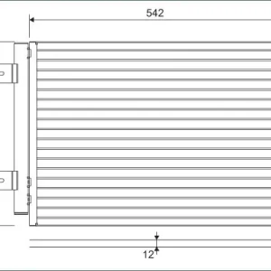 Darmowa dostawa Skraplacz, klimatyzacja VALEO 814077