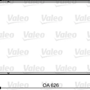 Darmowa dostawa Skraplacz, klimatyzacja VALEO 814158