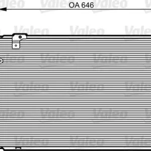 Skraplacz, klimatyzacja VALEO 814213 Oryginalny