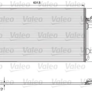 Najlepsza cena Skraplacz, klimatyzacja VALEO 814324