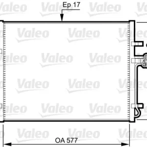 Skraplacz, klimatyzacja VALEO 814360 Promocja