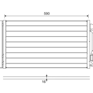 Skraplacz, klimatyzacja VALEO 814364 Niska cena