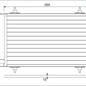 Skraplacz, klimatyzacja VALEO 814366 Szybka dostawa