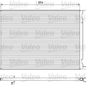 Zwrot pieniędzy Skraplacz, klimatyzacja VALEO 814375