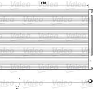 Skraplacz, klimatyzacja VALEO 814386 Bezpieczna płatność