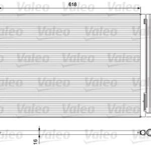 Tani Skraplacz, klimatyzacja VALEO 814387