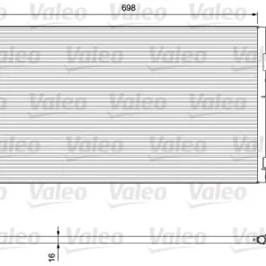 Niska cena Skraplacz, klimatyzacja VALEO 814391