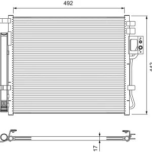 Skraplacz, klimatyzacja VALEO 814404 Ostatnia szansa